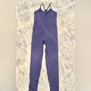 PINK ACTIVE Seamless V Neck Bodysuit Size Medium